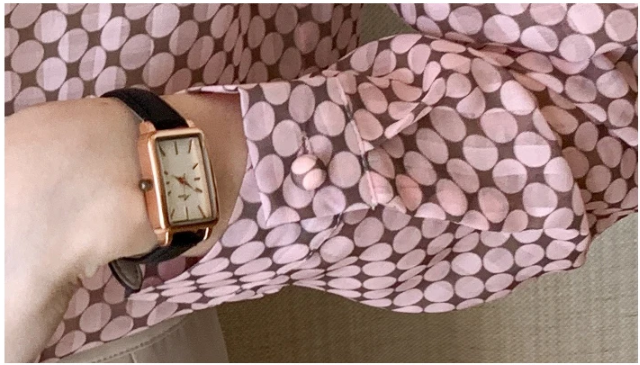 Elegant Polka Dot Bow Shirt